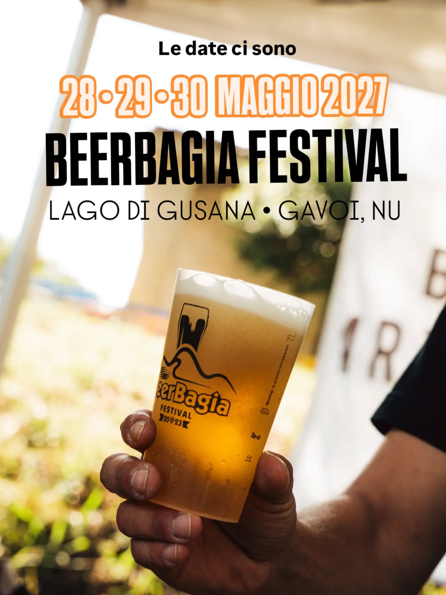 Il calendario può aspettare un po'. Le date del BeerBagia, invece, sono già qui🍺

Il 28,29,30 maggio 2027 ci ritroviamo per la quinta volta al Lago di Gusana, a Gavoi, per una nuova edizione del festival.

Tre giorni di birre artigianali, musica, incontri e tutto quello che succede quando ci si ritrova in riva al lago.

Il resto Ve lo raccontiamo nei prossimi mesi!
Ci vediamo a Gavoi🍻

#beerbagiafest